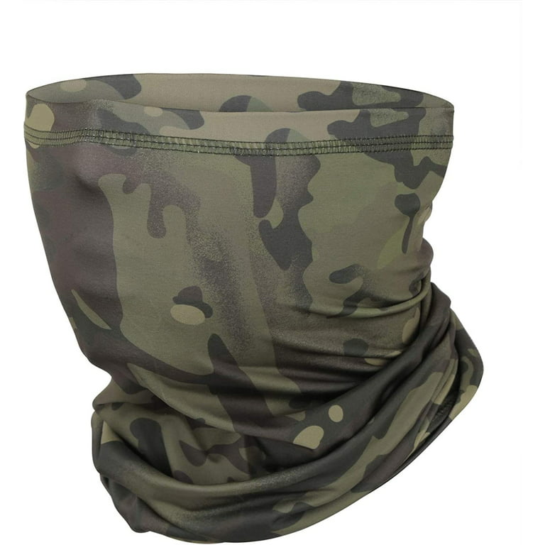 Neck Gaiter Unisex Face Scarf Cover, Cooling Thin Breathable