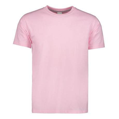 Playera Cuello Redondo NAO 100% algodón color Rosa Talla Chica