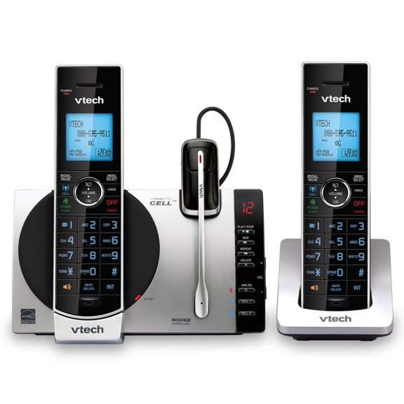 Teléfono Inalámbrico VTech con Dos Auriculares