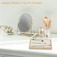 thumbnail image 6 of Unique Bargains Bamboo Wood Bracelet Tray Stackable Storage Jewelry Tray Showcase Display Organizer for Bracelets Beige, 6 of 8
