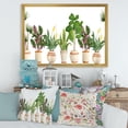 thumbnail image 3 of Designart 'Trio of Houseplants Sanseviera Snake Plants On White' Farmhouse Framed Art Print, 3 of 4