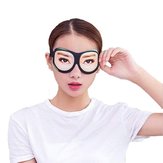 Sleeping Mask Creative Funny 3D Pattern Sleeping Eye Cover Blindfold Eyeshade