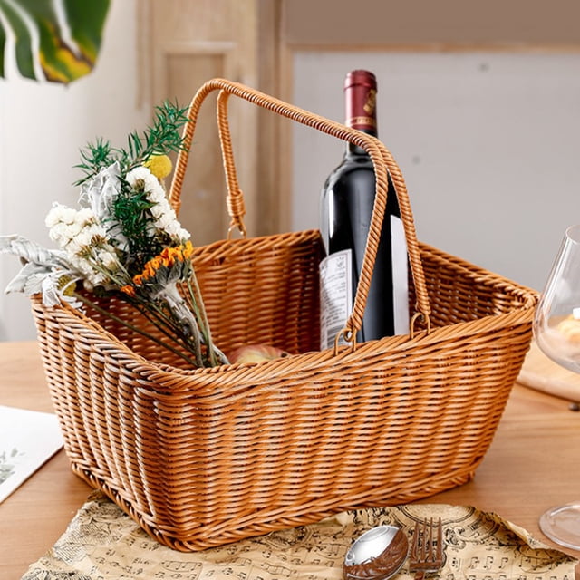 Cesta de Picnic Macarena Cesta de picnic Contenedor de alimentos 40x30x18cm