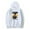 White, variant on Sidhu Moose Wala Hoodie Casual Fashion Sportswear Men's And Women's Hip Hop Street Wear