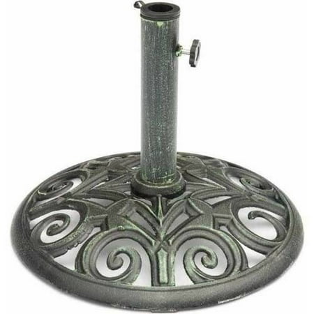 Cast Iron Umbrella Base 17 7 Inch Diameter By Trademark This On Opens A Dialog That Displays Additional Images For Product With The Option To Zoom In Or Out
