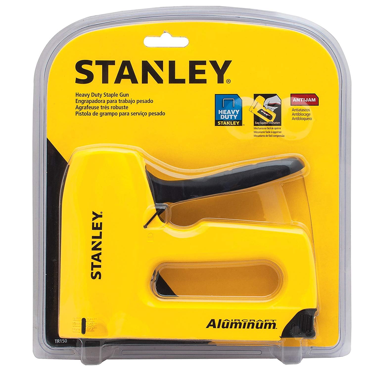STANLEY スタンレー　staple gun ステープルガン　タッカー　替刃 Stanley® TR45 Light-Duty Staple Gun, 1/4 in, 5/16 in, 3/8 in