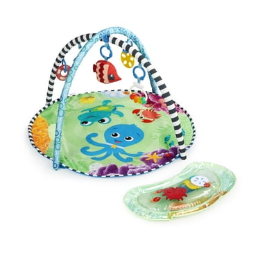 Sea Floor Explorers Portable Water Baby Play Mat Gym, Unisex, 0  Months