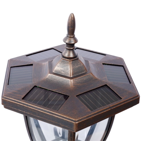 Heavy Duty Cast Aluminum Mailbox & Post Combo, Modern Decorative Design, Large Outdoor Mailbox