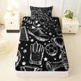 thumbnail image 3 of Erosebridal Soccer Print Twin Sheet Sets 3pcs for Boys Girls,Sport Football Bedding for Kids Teens,Lightweight Room Decor, 3 of 5