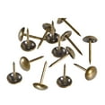 thumbnail image 2 of Uxcell 9mm Dia 17mm Height Bronze Tone Upholstery Nails Tacks 150 Pack, 2 of 5