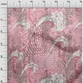 thumbnail image 3 of oneOone Cotton Flex Light Pink Fabric Japanese Fabric For Sewing Printed Craft Fabric By The Yard 40 Inch Wide, 3 of 6