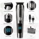 thumbnail image 4 of Recortadora de barba para hombres, recortadora de pelo, afeitadora de corte Facial para bigote, cuerpo, nariz, oreja, recargable por USB, 4 of 5