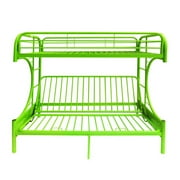 Acme Eclipse Twin over Full Futon Bunk Bed in Green