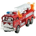 thumbnail image 1 of Flmtop Camion Échelle Simulation Jouet Camion de Pompier Modèle Éducatif pour Enfants Garçons, 1 of 7