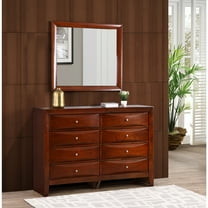 Glory Furniture Marilla G1550-M Mirror, Cherry