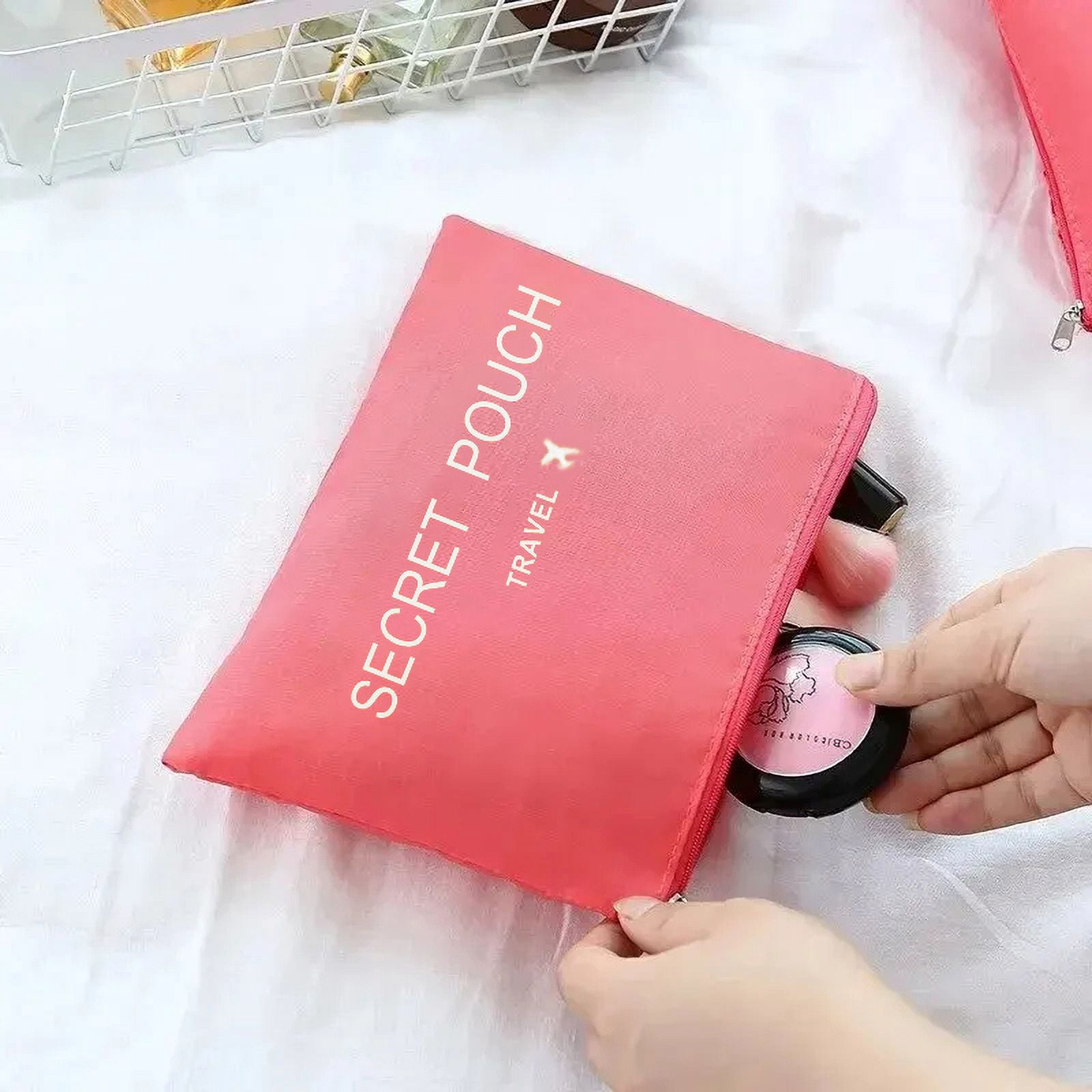 6 Pcs Travel Packing Cubes, Waterproof Luggage Organizer Bags with Zipper for Clothes and Underwear
