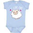thumbnail image 3 of Inktastic I Love Ewe Cute Sheep Boys or Girls Baby Bodysuit, 3 of 5