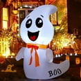thumbnail image 2 of GOOSH Fantasma inflable lindo de Halloween de 4 pies, decoraciones al aire libre, fantasma de patio con LED incorporados para decoración de fiestas de jardín en interiores, 2 of 5
