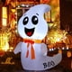 thumbnail image 2 of GOOSH Fantasma inflable lindo de Halloween de 4 pies, decoraciones al aire libre, fantasma de patio con LED incorporados para decoración de fiestas de jardín en interiores, 2 of 5