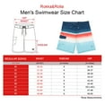 thumbnail image 2 of Rokka&Rolla Men's 9" NO Mesh Liner Board Shorts Quick Dry Swim Trunks, up to Size 2XL, 2 of 9