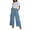 1-Blue, variant on Summer Baggy Parachute Pants for Womens Casual Wide Leg Cargo Pants with Multiple Pockets Loose Comfort Drawstring Elastic High Waisted Streetwear Trousers 1-Pink S