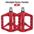 thumbnail image 2 of Pedal de bicicleta Pedales de bicicleta de nailon ultraligeros 2 rodamientos sellados pedales de bic WEST BIKING  Pedal de bicicleta, 2 of 7