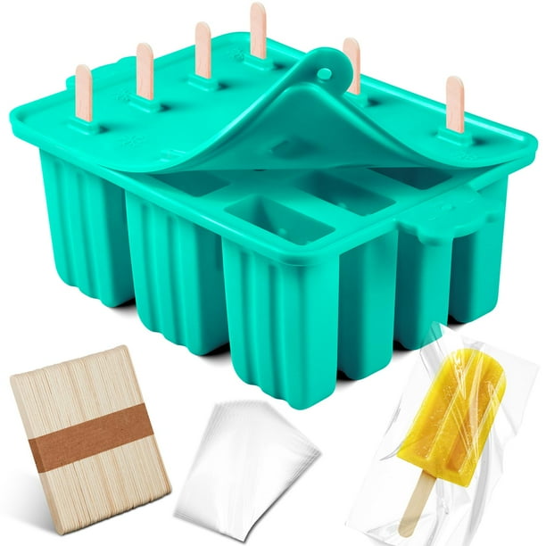Helado de silicona Waybesty para helado, 12 cavidades y más