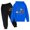 C68 Navy, variant on CONZONE Toddler Boys Outfits 2 Piece Dinosaur Graphic Long Sleeve Hoodies Jogger Pants Set Funny Fall Winter Clothes for Kids