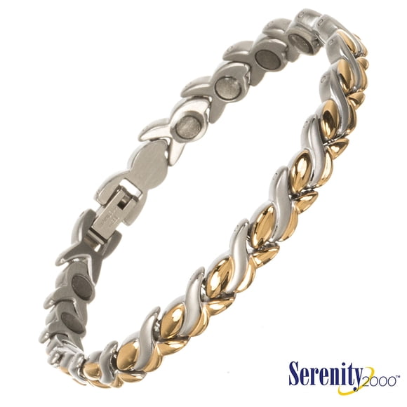 Serenity2000 Laima Bracelet 7.5" 2-Tone/Silver - NEW
