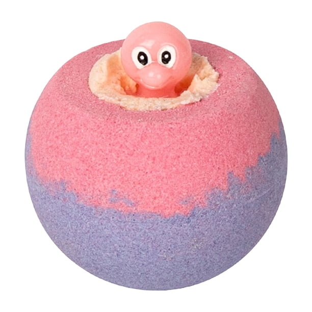 Set de bombas de baño para niños | Bolas de baño efervescentes de disolución lenta con sal marina y aceite | Alivio del estrés y relajación para la hora del baño de los niños