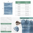 thumbnail image 6 of Blue Balloon Curtains 63 Inch Length for Living Room/Bedroom, Vintage Modern Abstract Art Ombre Rod Pocket Privacy Door Curtains Decorative Tie Up Shade for Window 52"x63", 6 of 8