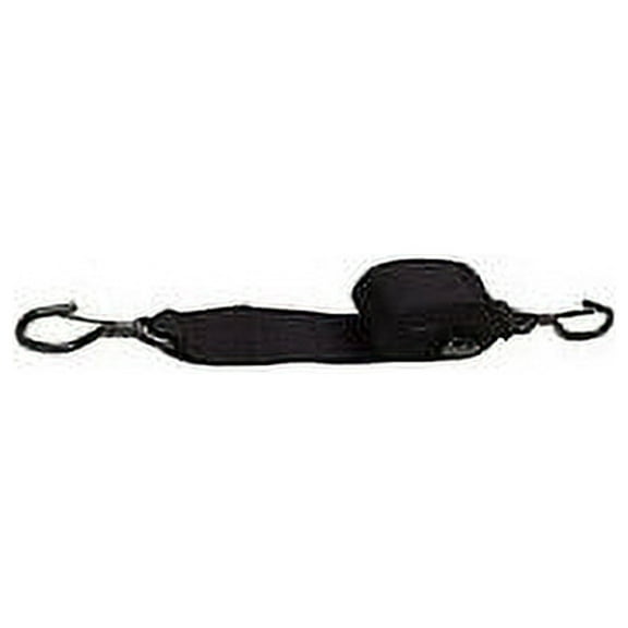 Seachoice Gunwale Trailer Tie Down Strap, 2" Wide, Black