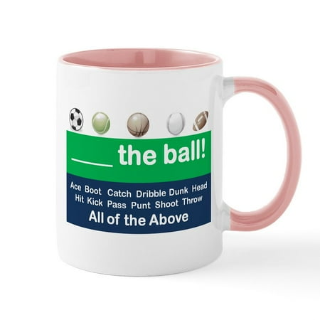 

CafePress - Playball Mug - 11 oz Ceramic Mug - Novelty Coffee Tea Cup