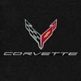 thumbnail image 3 of Lloyd Mats LogoMat Custom-Fit 2PC Frunk/Trunk Carpet Mats for 2020-2026 Chevrolet C8 Corvette Coupe (No E-RAY), Charcoal, 3 of 4