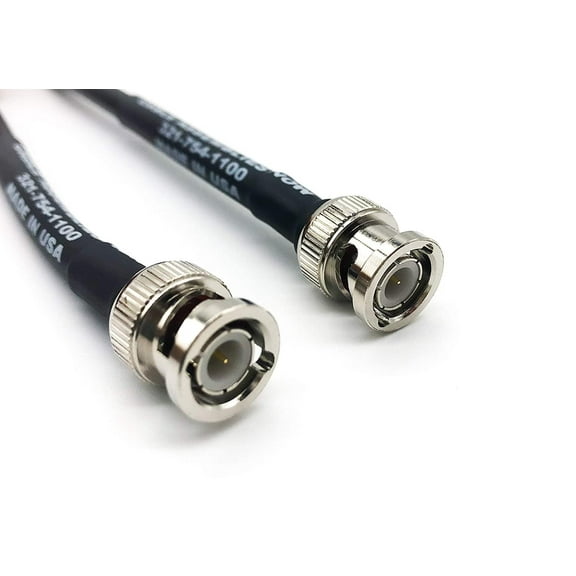 Cable Assemblies Now - Times Microwave LMR240 Ultra Flex Coaxial Cable  10Ft BNC Male to BNC Male ConnectorLow Loss 50 Ohm Coaxial Cable