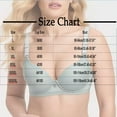 thumbnail image 3 of AHTJRT Women's Underwire Nursing Bras Supportive Full Coverage Padded Bralettes with Adjustable Straps Comfy Breathable Bra for Breastfeeding Light Blue 36, 3 of 3