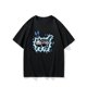 thumbnail image 1 of [Heavy-Duty Loose Fit T-Shirt] American-style heavy-duty 100% pure cotton short-sleeved t-shirt for men, loose large size, cool and stylish, trendy and versatile half-sleeved top, 1 of 6