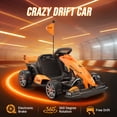 thumbnail image 6 of Licensed McLaren Go Kart for Kids Ages 6+, 36V Electric Drift Kart Car Ride on Toys for Big Kids, Crazy Go Cart with Dual 250W Motors, Adjustable Seat, 7.5MPH, LED Lights, 6 of 9