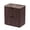 Walnut 2-Drawer, variant on Hvoonc 3 Drawer Nightstand with Faux Marble Top, 25" Tall Fluted Storage Bedside Table, FSC Certified Wood, Natural Oak