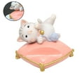 thumbnail image 4 of GOOHOCHY Adorable Cat Shaped Phone Bracket Resin Phone Support Cartoon Desktop Phone Stand Car Decor, 4 of 8