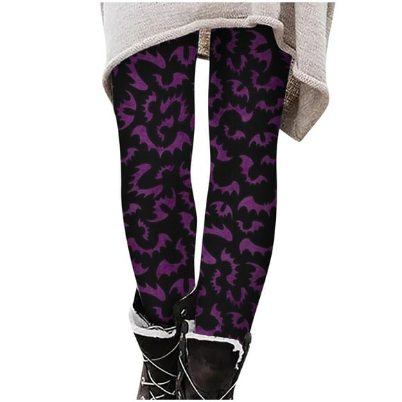 VEKDONE 2023 Clearance Fall Halloween Print Leggings Lightweight Comfy Sweatpants Trendy Soft Ugly Athletic Trousers Casual Slimming Stretchy Yoga Pants 2023 High Waisted Tights