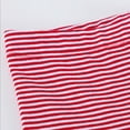thumbnail image 7 of NAFUU Girl's Pants Spring Summer Baby Red And White Striped Cartoon Print Leggings With Stretch Waistband Trousers Pants For Kids Girls Sizes 5-6 Years, 7 of 7