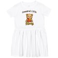 thumbnail image 3 of Inktastic Grandma's Little Honey Bear Girls Toddler Dress, 3 of 5