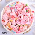 thumbnail image 1 of 10/30/50/100 Uds. Kit de Material de caramelo cabujones planos de resina 3D adorno Apple Diy horquilla de boda accesorios Scrapbook Craft Tan Jianjun  unisex, 1 of 2