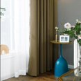 thumbnail image 4 of Blackout Curtains for Bedroom Grommet Insulated Room Curtains for Living Room, Set of 2 Panels (39*51in), 4 of 5
