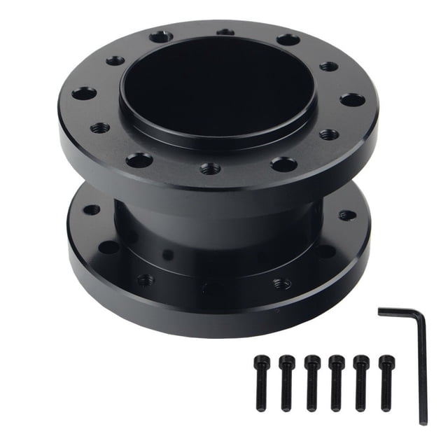 Dewhel Entretoise de Direction en Aluminium Hauteur 5cm pour Kit de Moyeu de Volant de Rechange