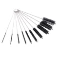 thumbnail image 1 of 10 Piezas Cepillo de Botella de Limpieza de Nylon Cepillos de Limpieza de Tuberías Cepillos de Tubo Botella de Tubo Limpiador de Lavado de Paja Kit de Cerdas Herramienta Negro, 1 of 5