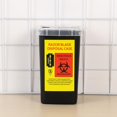thumbnail image 6 of Useful Biohazard Box Gadget Storage Needles Bin Waste Box Collect Box Sharps Container BLACK, 6 of 8