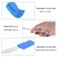 thumbnail image 2 of 2 heat-resistant silicone spatulas for cooking, stirring, coating, baking, etc. (green + sky blue)., 2 of 4