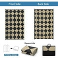 thumbnail image 5 of Outdoor Rug Outdoor Plastic Straw Rug Waterproof Camping Rugs for Patio Porch Backyard Lightweight Reversible Portable Mat for Picnic RV Pool Deck Beach Trailer Trellis, 5 of 8